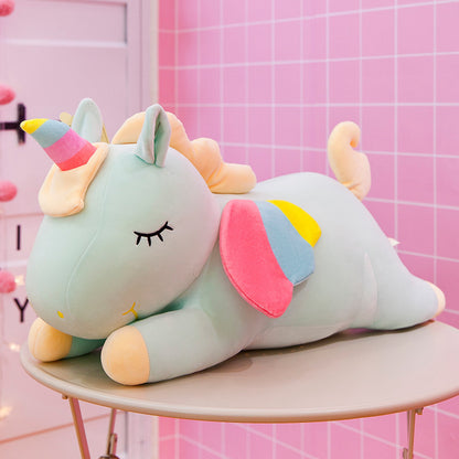 Angel Rainbow Unicorn pillow