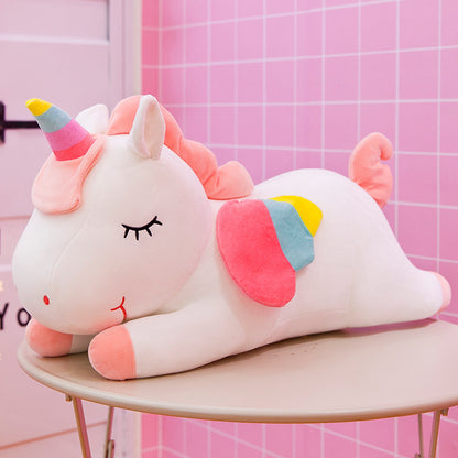 Angel Rainbow Unicorn pillow
