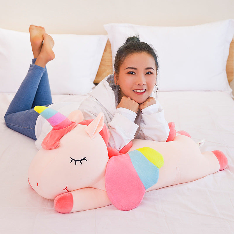 Angel Rainbow Unicorn pillow
