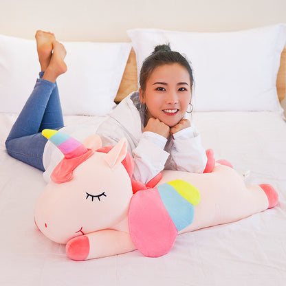 Angel Rainbow Unicorn pillow