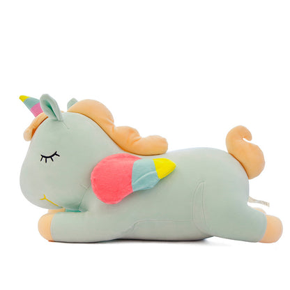 Angel Rainbow Unicorn pillow