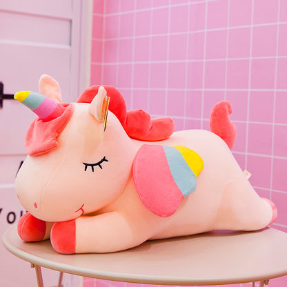 Angel Rainbow Unicorn pillow