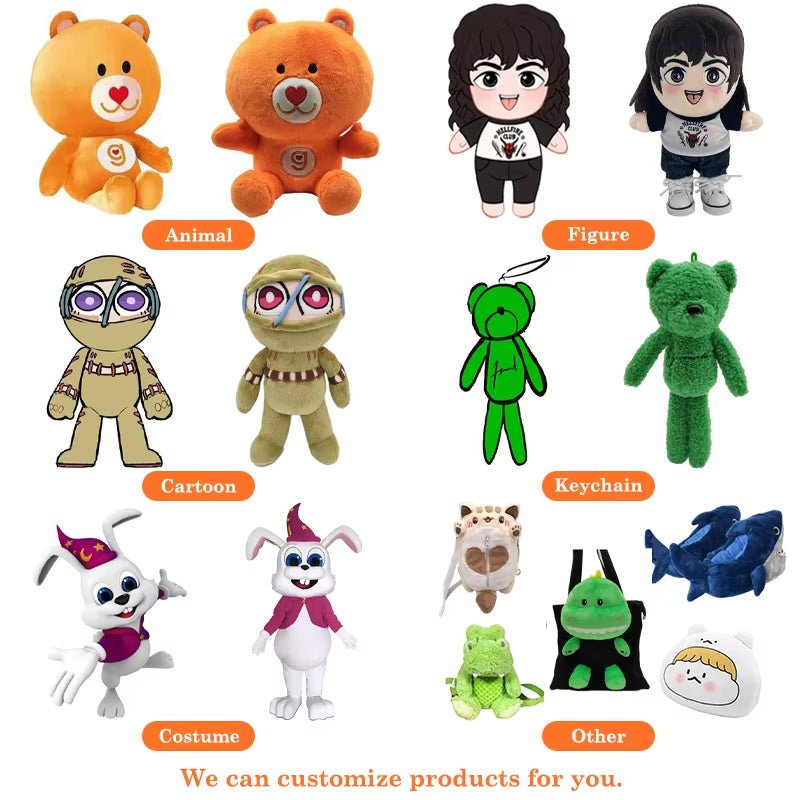 Factory OEM High Quality Plushie Stuffed Plush Toys Soft Animal Doll Plush Toys Manufacturer Gifts For Children